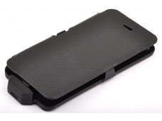 2500mAh External Backup power Battery Charger Case for iphone 5 5G with flip cover